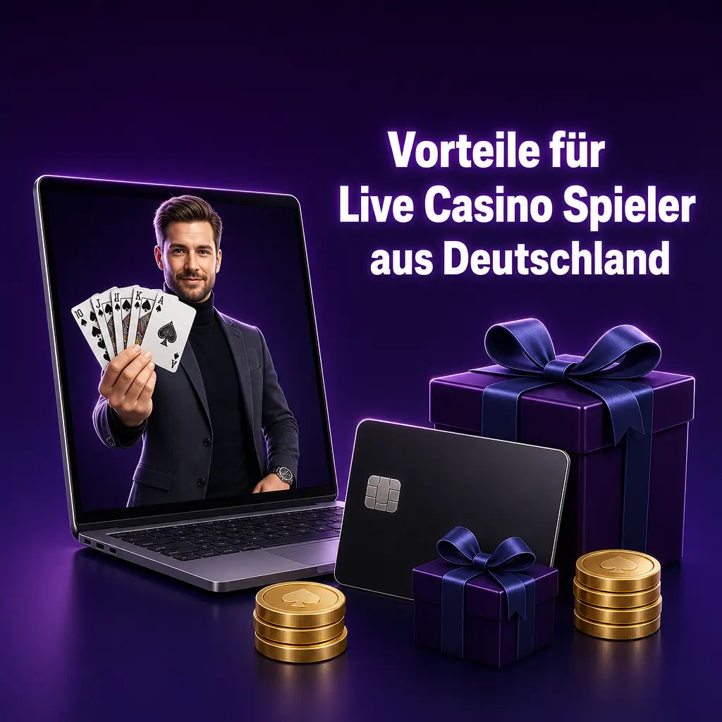 Live Casino Tisch für Spieler aus Deutschland