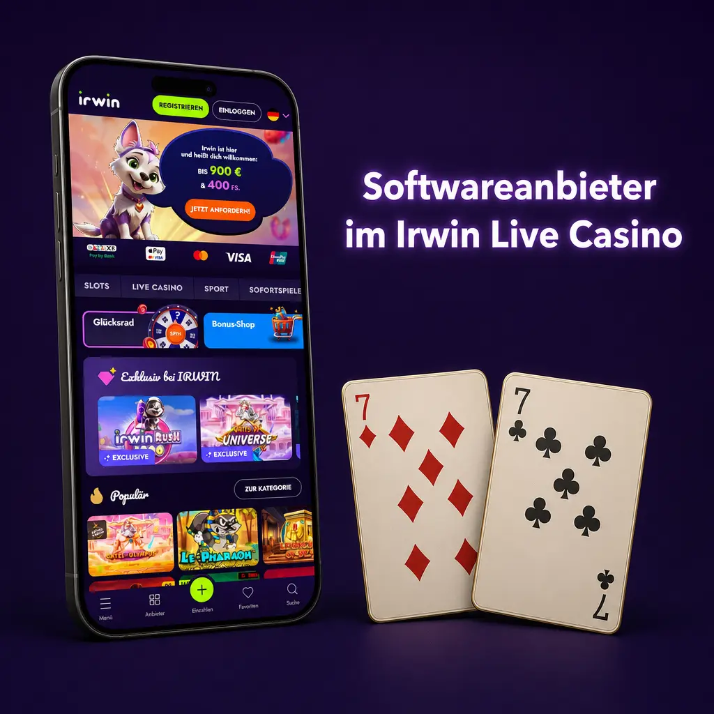 Live-Dealer-Tisch im Irwin Live Casino